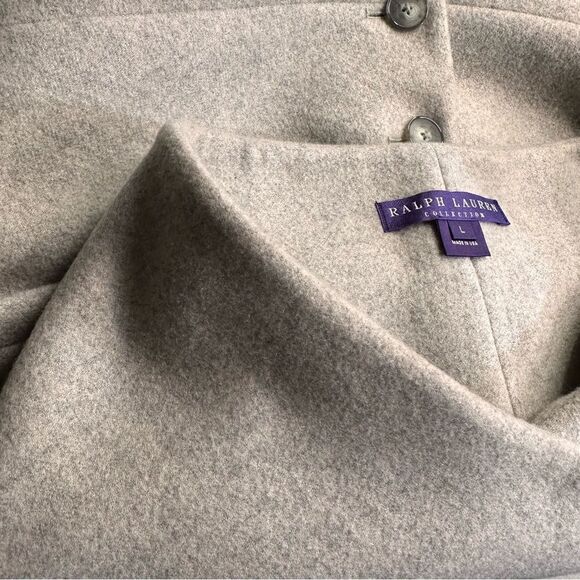 Ralph Lauren Fall 2009 Runway Collection Grey Heather Cashmere Wraparound Stole - Picture 7 of 15